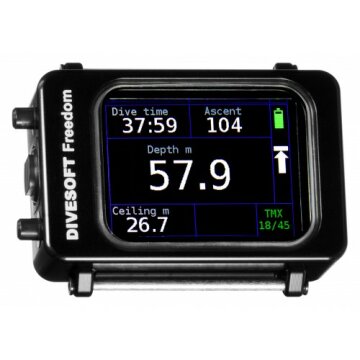 Potápěčský počítač divesoft FREEDOM Advanced Bottom Timer